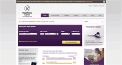 Desktop Screenshot of heathrowexpress.com